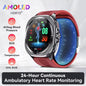 2025New Nursing Grade Air Pump Airbag Accurate Measure ECG Blood oxygen SmartWatches Men Blood Pressure Fitness Sport SmartWatch