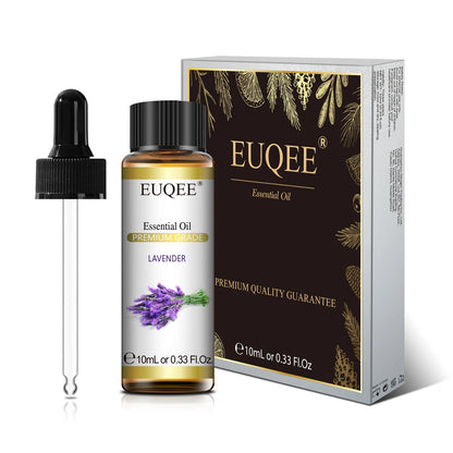 EUQEE 10ml Reines Natürliches Ätherisches Öl Lavendel Jasmin Eukalyptus Vanille Sandelholz Süße Orange Zitrone Oregano Neroli Duft