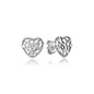 Original 925 Sterling Silber Ohrringe 2025 Stecker Creolen Kristall Ohrringe für Damen Roségold Krone Herz Unendlichkeit Biene Ohrring Schmuck