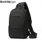 Wasserdichte USB-Multifunktions-Umhängetasche für Herren – Designer-Kuriertasche & Reise-Rucksack