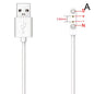 Magnetic Charge Charging Cable For Smart Watch For 2 Pins 2.84/4/7.62mm Distances Black Novel USB Power Charger Cables Universal