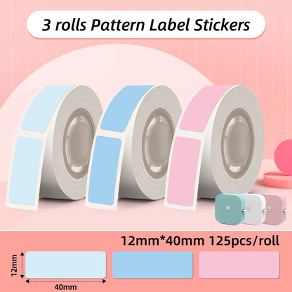 Phomemo Q30 Etikettendrucker Mini Drucker Taschen-Thermoetikettendrucker Kabelloser Aufkleber Drucker Tragbarer Taschenetikettendrucker Verschiedenes Etikettenpapier