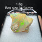 Natural Ethiopia Opal Gem Mineral Specimen Box