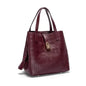 CH Geprägte Damen Crossbody Bag Buchstabendruck Design Damen Handtasche Große Kapazität Tragetasche Elegantes Temperament Damen Schultertasche