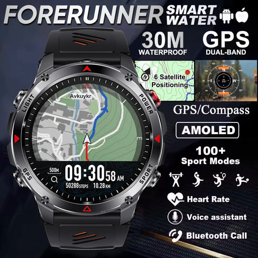 Forerunner 570 GPS Smartwatch AMOLED Multi-Band GNSS Altimeter