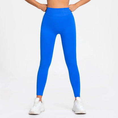 NCLAGEN Impact Leggings Damen Nahtlose Sport Yoga Hosen Niedrig Gerippter Bund Fitnessstudio Kleidung Fitness Workout Leggings Scrunch Butt Strumpfhose