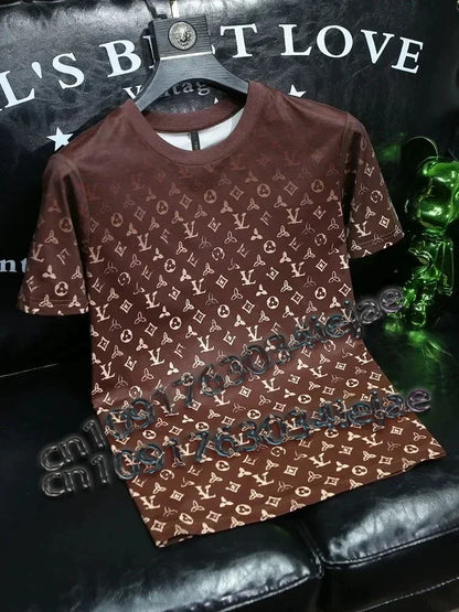 Comfortable Casual Quick-Drying T-Shirt for Men And Women 3D Printed High-End Streetwear Short-Sleeved Sports Moto Top
