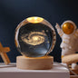 3D Crystal Ball Galaxy Night Light LED Lamp 5cm