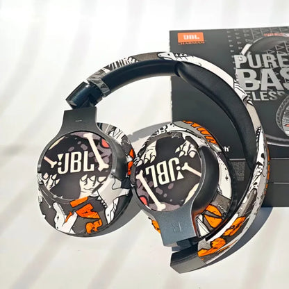 Original JBL TUNE 1000BT - Bluetooth headphones with Long battery, microphone for call, foldable and comfortable, Fast Delivery