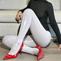 Plus Size High-Waist Sheer Tights Horse Oil Pantyhose