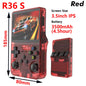 R36S Handheld Game Players 20000+ Games Portable Game Console 64/128GB Retro Games Emulators 3.5in IPS Screen Support Wholesale