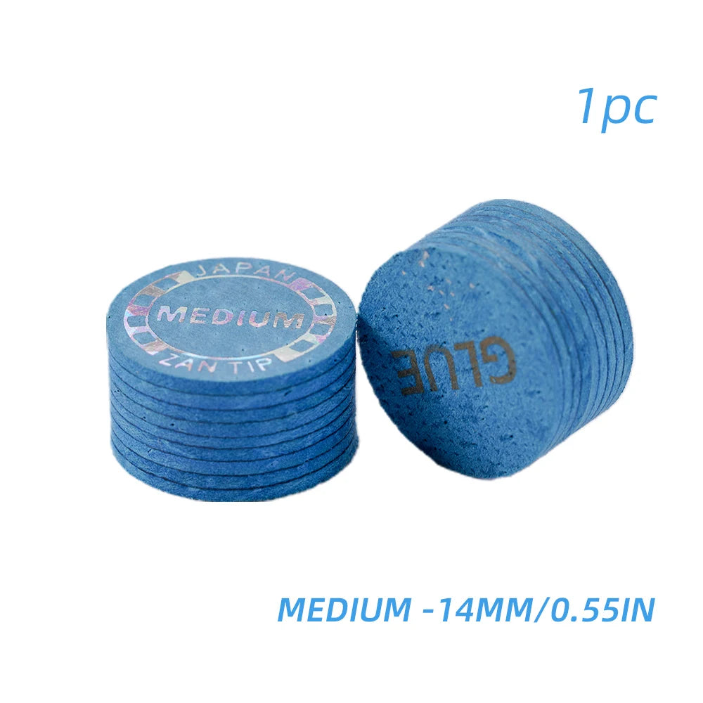 Zan Tip Premium 14mm Pool Cue Tips – Pro Billiard