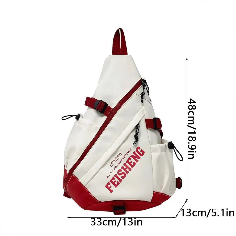 Lazy Style Crossbody Chest Bag – Large Capacity Shoulder