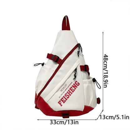 Lazy Style Crossbody Chest Bag – Large Capacity Shoulder