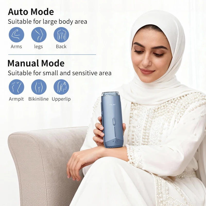 Mlay T18 ICE Cooling Hair Removal Device With Unlimited Shots Permanent IPL Laser Home Use Painless Epilator For Women Men