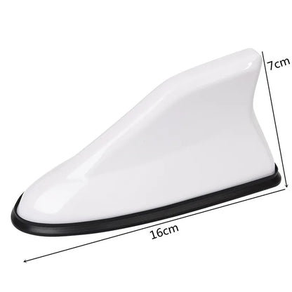 Carbon Fiber Shark Fin Car Roof Antenna - AM FM Signal