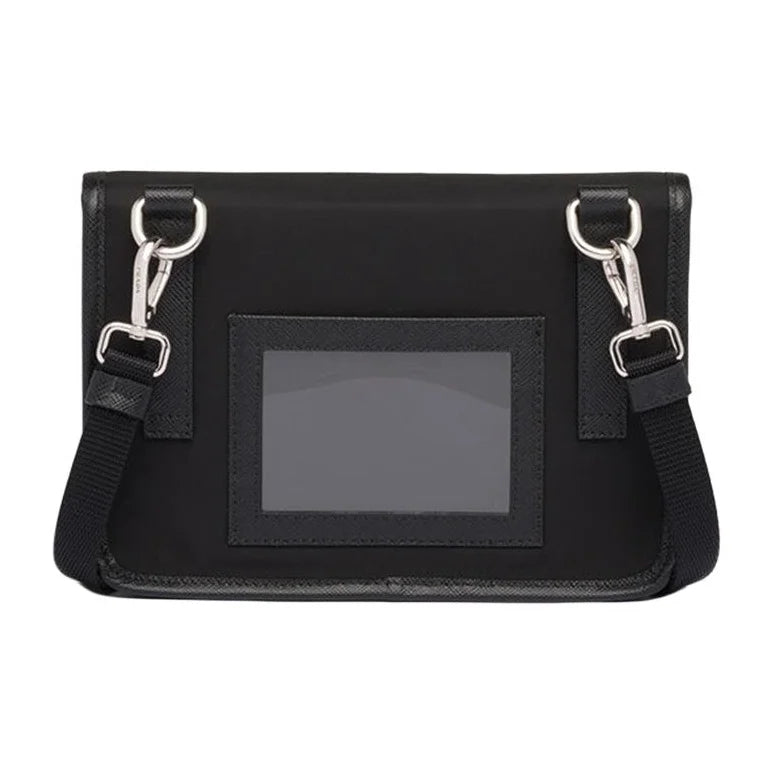 Luxury Recycled Nylon Camera Bag Unisex Black