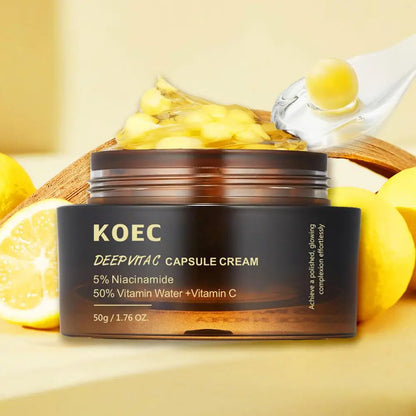 PINK COLLAGEN CAPSULE CREAM 5% Niacinamide Hydrolyzed Collagen Deep Hydrating Jelly Cream Moisturizer Plump,Nourished Skin Care