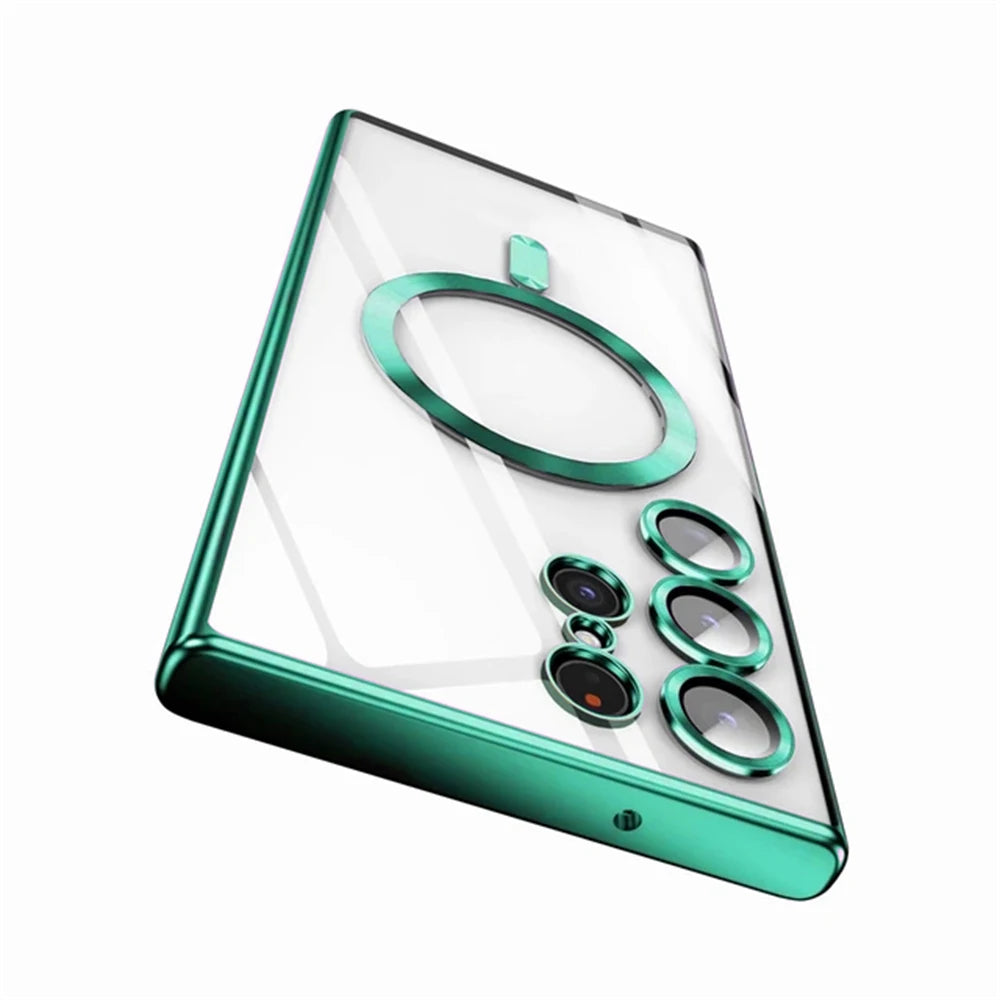 Luxury Magnetic Magsafe Case – Samsung S21-S25 Ultra