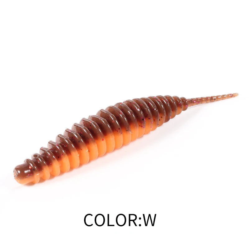 2021 Supercontinent worm bait soft bait Tanta 49mm 65mm fishing lures Pesca carp fishing bass lure Isca artificial PVA