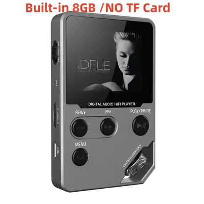 8GB Lossless Bluetooth MP3 Player with FM Radio