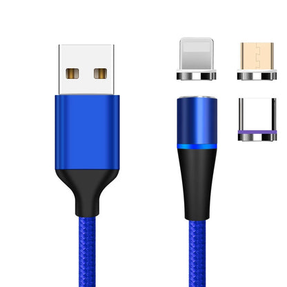 Magnetic Phone Charging Cable 3 In 1 Multi Function 3A Fast Charging Android For Phone Xiaomi Samsung Typec Cable Huawei 5A Fast