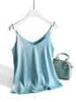 Satin Halter Cami Top – Women's Summer