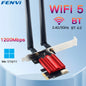 FENVI AC1200 WiFi 5 PCIe Adapter Dual Band Bluetooth