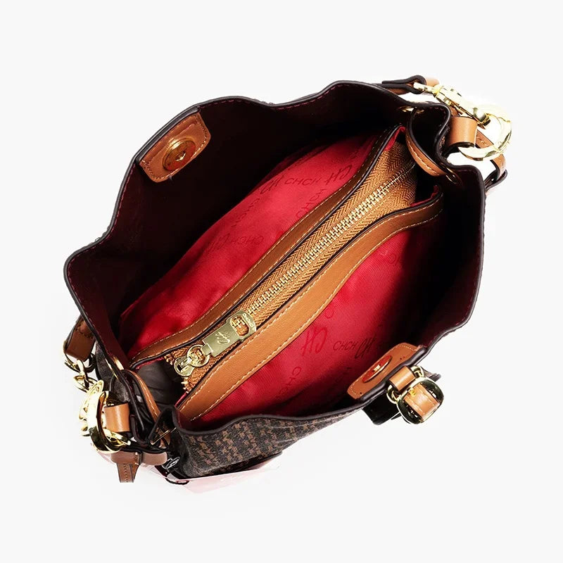 CH High-quality Light Luxury Women's Crossbody Bag Exquisite Classic LargeCapacity Commuting Women's CrossbodyBag Fashionable