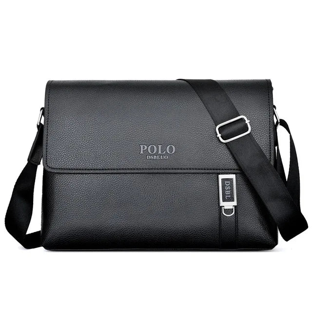 Business Men Leather Shoulder Bag Boy Crossbody Designer Luxury Briefcase Messenger Bags Male Christmas Gift Men's Handbags