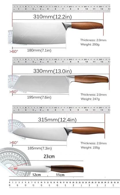 Professional Japanese Kitchen Knives Santoku Knife Stainless Steel Fish Fillet Slicing Meat Cleaver Chef Knife Cooking Tools