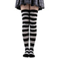 Thigh High Stockings Womens Striped Ladies Girls Black White pink Long Over Above Knee Socks femboy Cosplay Lolita Harajuku Y2k