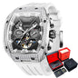 Men's Automatic Hollow Mechanical Watch FlyWheel