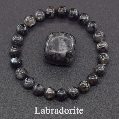 Real 5A Natural Lapis Lazuli Stone Beads Bracelet Homme Elastic High Quality Energy Healing Jewelry for Women Gift for Boyfriend