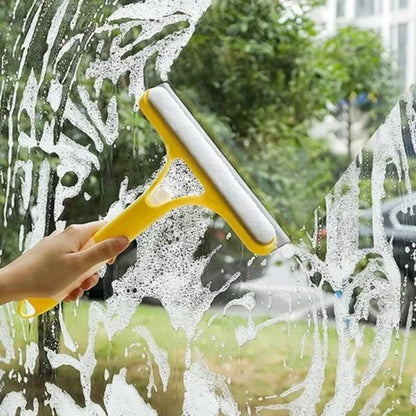 Mehrzweck-Glaswischer, Fensterreinigungsbürste für zu Hause, Sprühreiniger, Seifenreinigungsbürste, Gummiwischer für Zuhause und Auto
