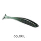 2021 Supercontinent shiner 50mm 75mm 100mm Fishing Lures soft Artificial Bait easy for hooking up big pike