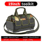 Professional Electrician Tool Bag - Reflective, Waterproof, Multi-Pocket, Durable Oxford - 4 Sizes Available