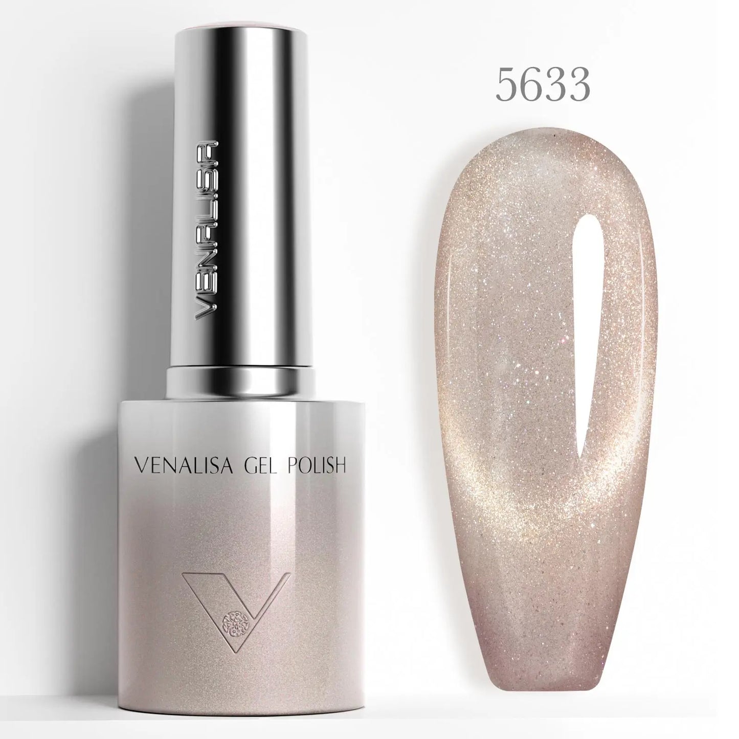 Venalisa TPO Free Hema Free 10ml Winter Nails Warm Coffee Cat Eye Nail Gel Polish Magnet Soak Off UV LED Semi Permanent Nail Gel