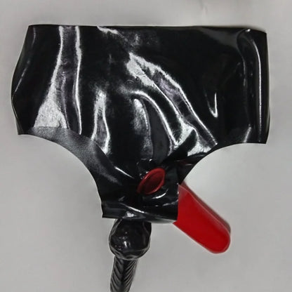 Herren-Latex-Slips mit 2 Kondomen