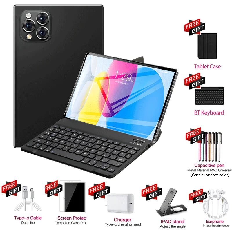 iPad Air Pro 11" Global Android 16 4K 5G Tablet