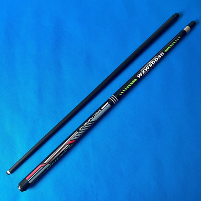 Premium Christmas Gift 12.5mm Carbon Fiber Pool Cue with Quick-Release Joint Professional Low Deflection Billiard Stick for Dad
