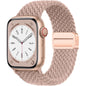 Geflochtenes Armband für Apple Watch 44mm 40mm 45mm 49mm 41mm 38mm Schnallenarmband iWatch Series SE 7 3 6 8 9 Ultra 2 Magnetisches Armband