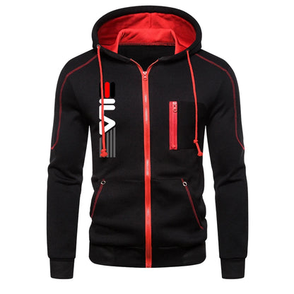 Zipper Sweatshirt Suit Sportswear for Men Daily Casual Hoodies Hot High Quality 2025 Sports Tracksuit Jogging Men's Clothing
