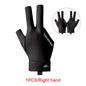 NOFOXO Open Finger Pool Glove - Breathable Snooker Billiard Glove