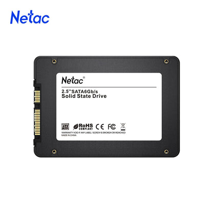 Netac solid state drive on a white background