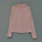 New yoga wear ladies coat round high elastic loose exercise yoga fitness long sleeve stand-up collar  yoga tops