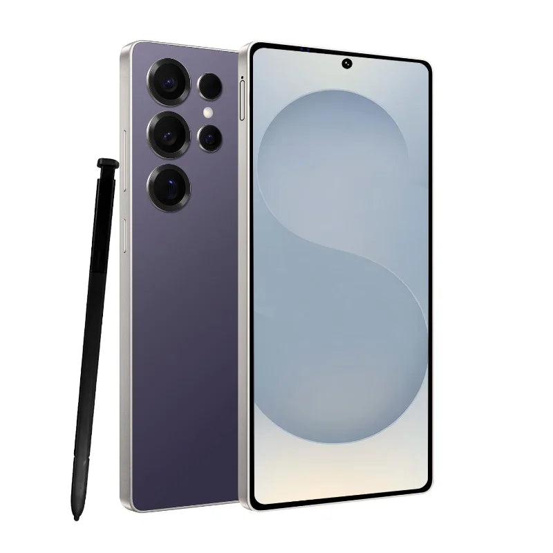 Global Vision S25 Ultra Smartphone 5G Android 12 8GB RAM 512GB ROM 6,8 Zoll Telefon 1920x1080HD 24+48MP 4 5G Netzwerk Mobiltelefone