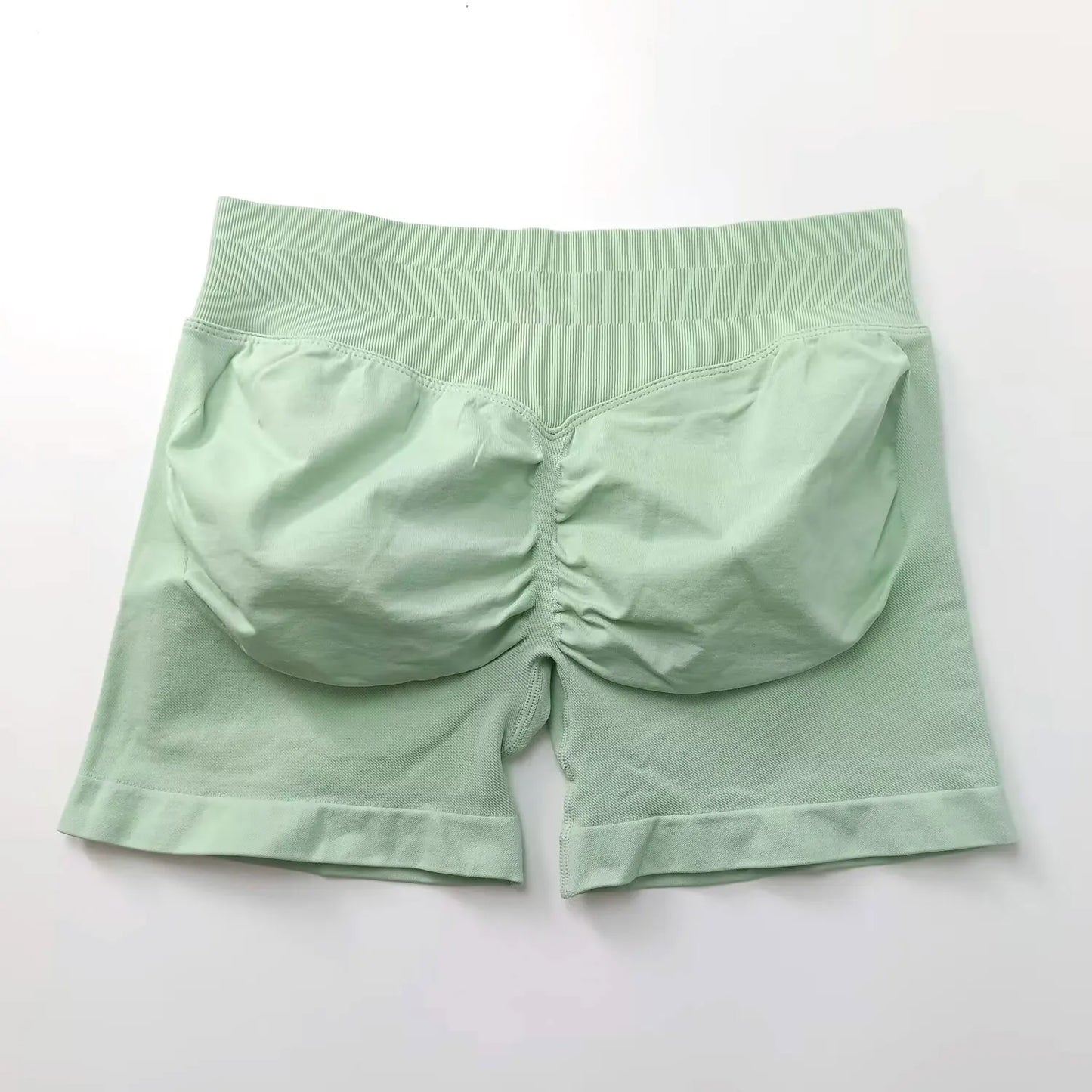 Women's 4.5" Biker Shorts | Scrunch Butt Seamless Yoga Gym Leggings