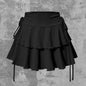 2025 Neuer einfarbiger Rock Damen Sommer Mode Outdoor Vielseitiger High Waist Slim Fit Elastischer Bund Kurzer Rock Ware auf Lager