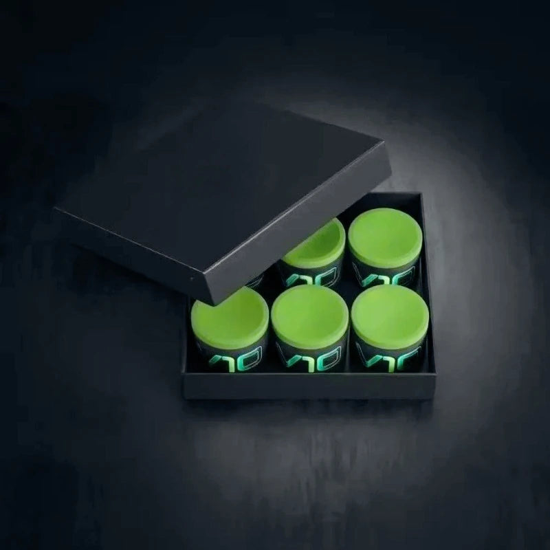 2025 hot-selling original Taum chalk V10 blue-green chalk high-quality snooker table accessories tips